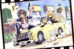 Black-Cat-driving