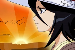 Bleach-Rukia-Sunrise