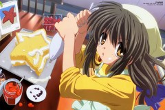 Clannad-Fuu-Baking-Cake