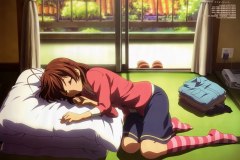 Clannad-Sleeping-Nagisa