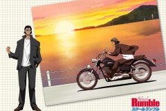 School-Rumble-Harima-on-Bike
