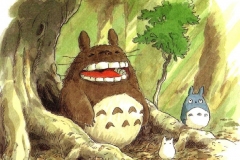 Totoro-Yawning