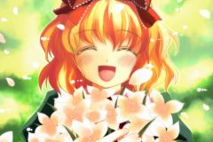 Misc - Happy with Flowers